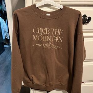 Climb the Mountain ACOTAR Embroidered sweatshirt